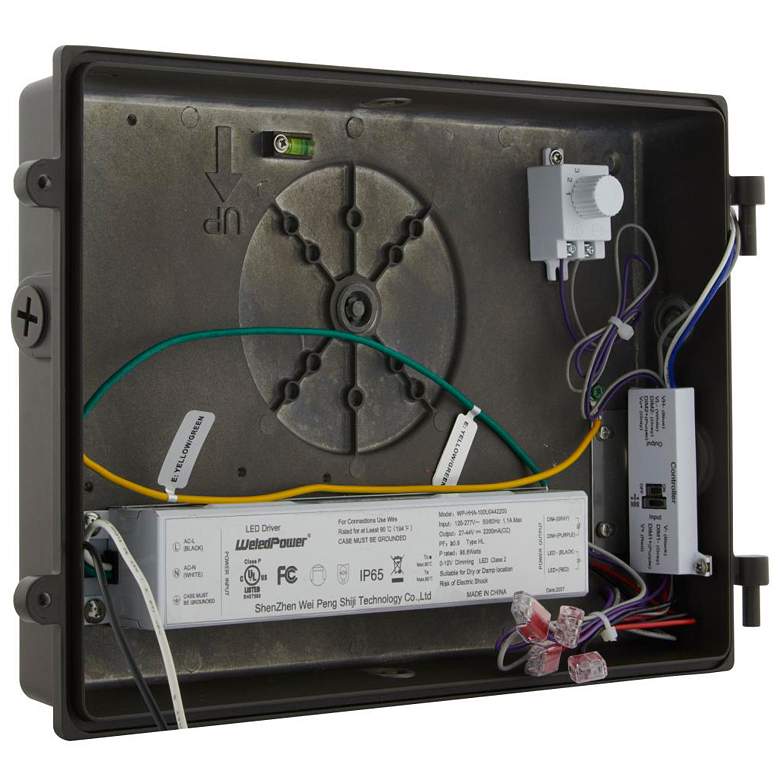 Image 5 CCT and Wattage Adjustable LED Wall Pack; Integrated Bypassable Photocell; more views