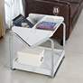 1_Ceano 21 3/4" Marble Wood Open Bottom Shelf End Table
