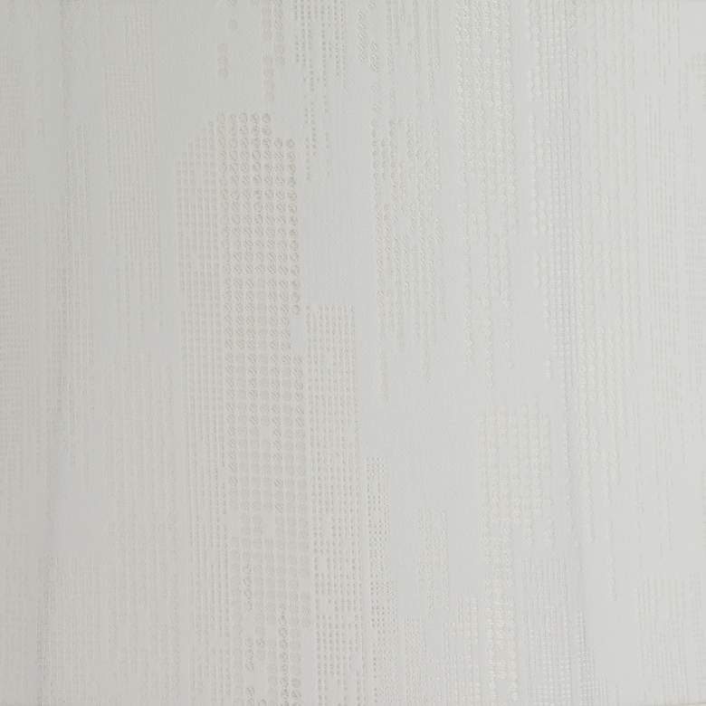 Image 2 Cece Dove Gray Softback Drum Lamp Shade 13x14x10 (Spider) more views