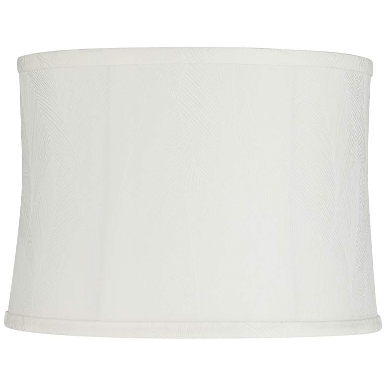 Image 1 Cece Off-White Softback Drum Lamp Shade 13x14x10 (Spider)