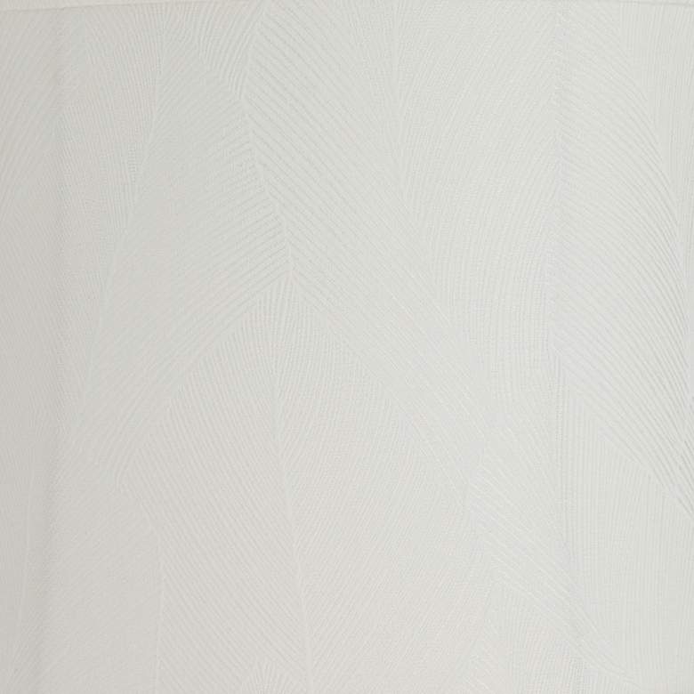 Image 2 Cece Off-White Softback Drum Lamp Shade 13x14x10 (Spider) more views