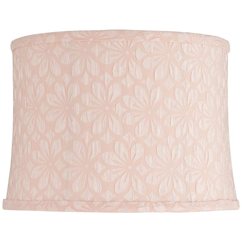 Image 1 Cece Pink Softback Drum Lamp Shade 13x14x10 (Spider)
