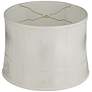 4_Cece Silvery Off-White Softback Drum Lamp Shade 13x14x10 (Spider) more views