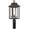 Cecile 23 1/4" Bronze Box Lantern Outdoor Post Light