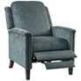 Cecile Grey Fabric Push Back Recliner