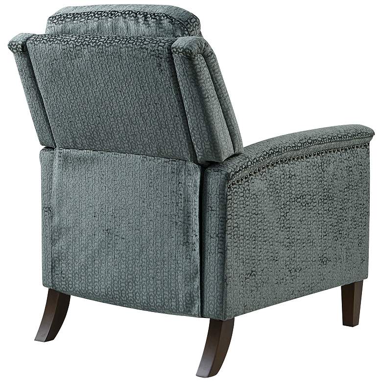 Image 7 Cecile Grey Fabric Push Back Recliner more views