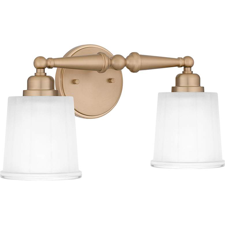 Image 5 Cecilia 2-Light Bronze Gold Bath Light more views