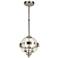 Cecilia - 2-Light Pendant - Chrome Finish - Clear Glass