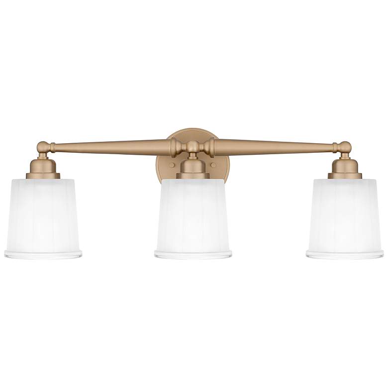 Image 1 Cecilia 3-Light Bronze Gold Bath Light