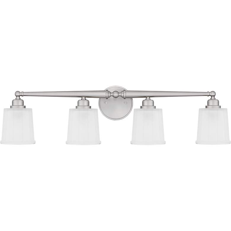 Image 4 Cecilia 4-Light Brushed Nickel Bath Light more views