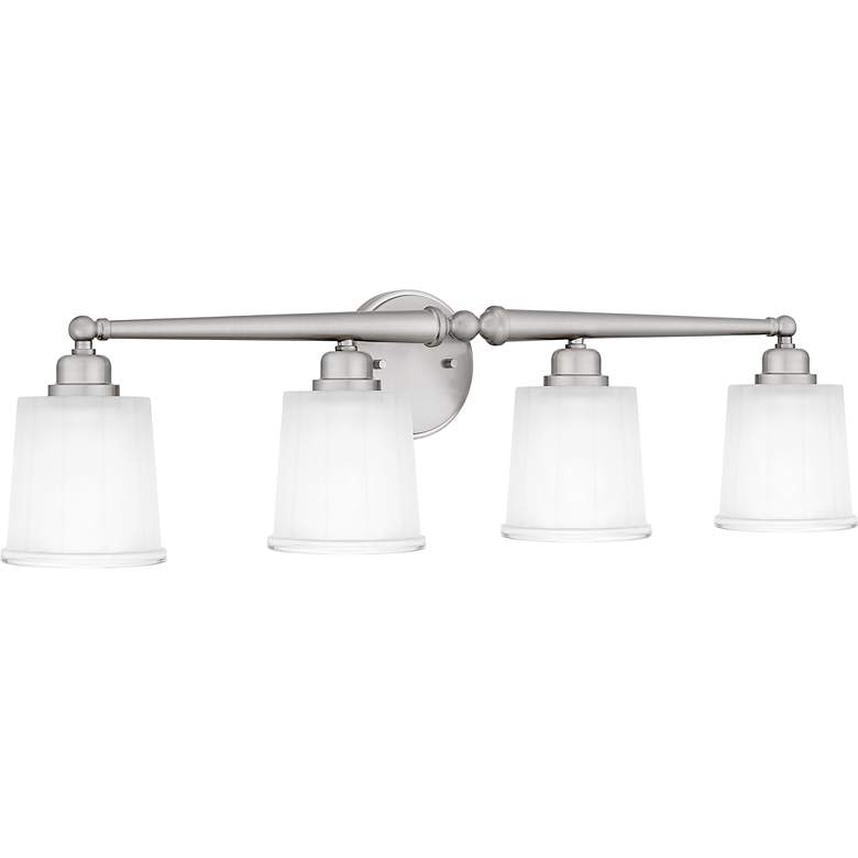 Image 5 Cecilia 4-Light Brushed Nickel Bath Light more views