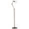 Cecilton Soft Brass Adjustable Floor Lamp
