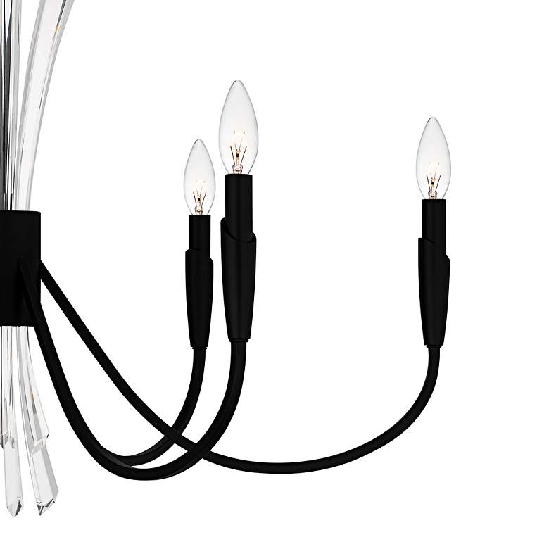 Image 5 Cecily 6-Light Matte Black Chandelier more views