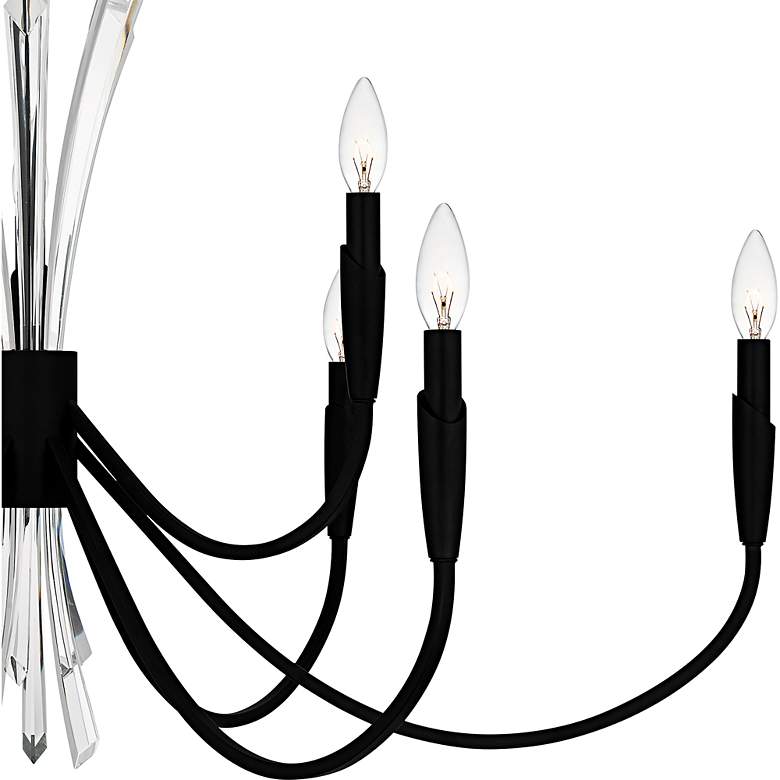 Image 5 Cecily 9-Light Matte Black Chandelier more views