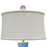 Cecily French Blue Bamboo Porcelain Table Lamp