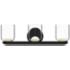 Cedar 20" Wide Black 3-Light LED Vanity Bath Light