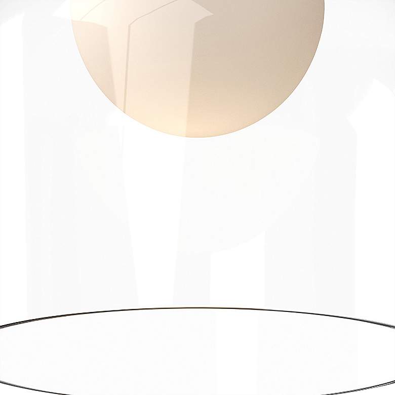 Image 2 Cedar 8" Wide Brushed Gold LED Ceiling Light more views