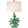 Cedar Coral Spearmint Table Lamp