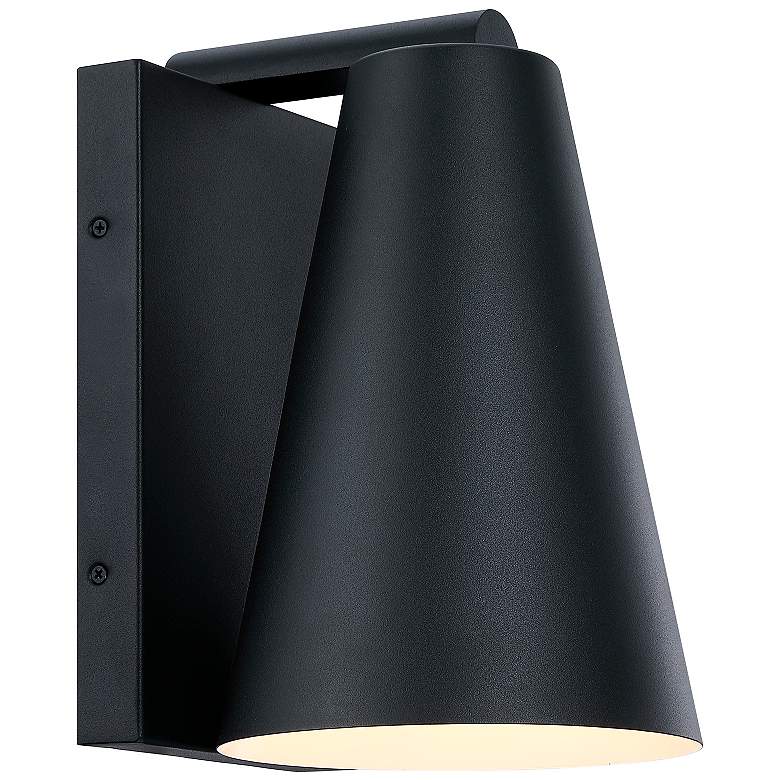 Image 3 Cedar Mist Black Dark Sky Outdoor Hardwired Wall Sconce more views
