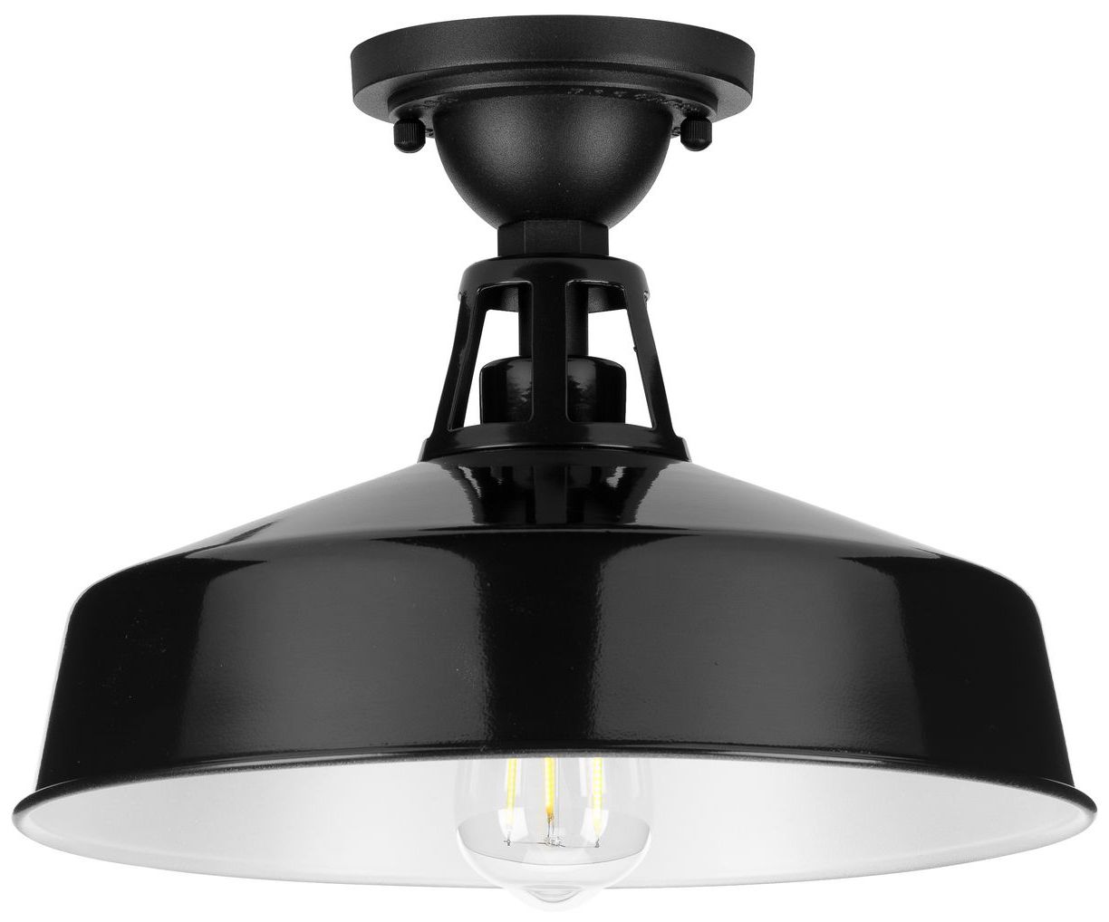 Cedar Springs Collection One-Light Semi-Flush Mount