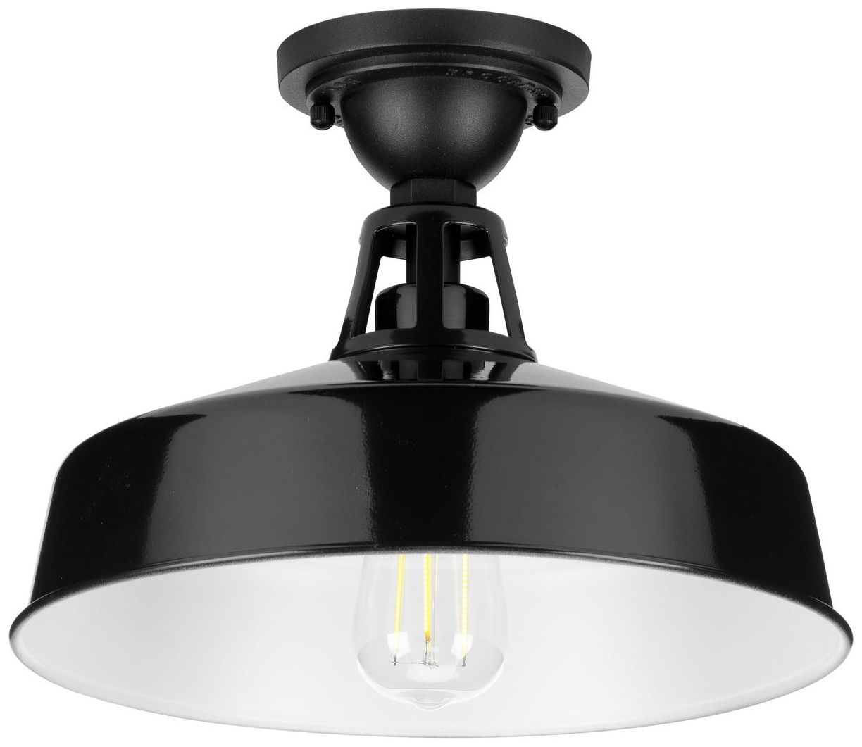 Image 6 Cedar Springs Collection One-Light Semi-Flush Mount more views