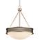 Cedar Zebrawood 20 1/2" Wide Brushed Nickel Pendant Light