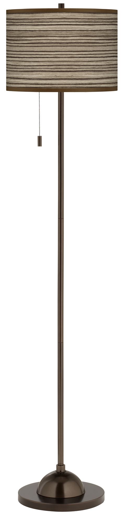 industrial weave floor lamp