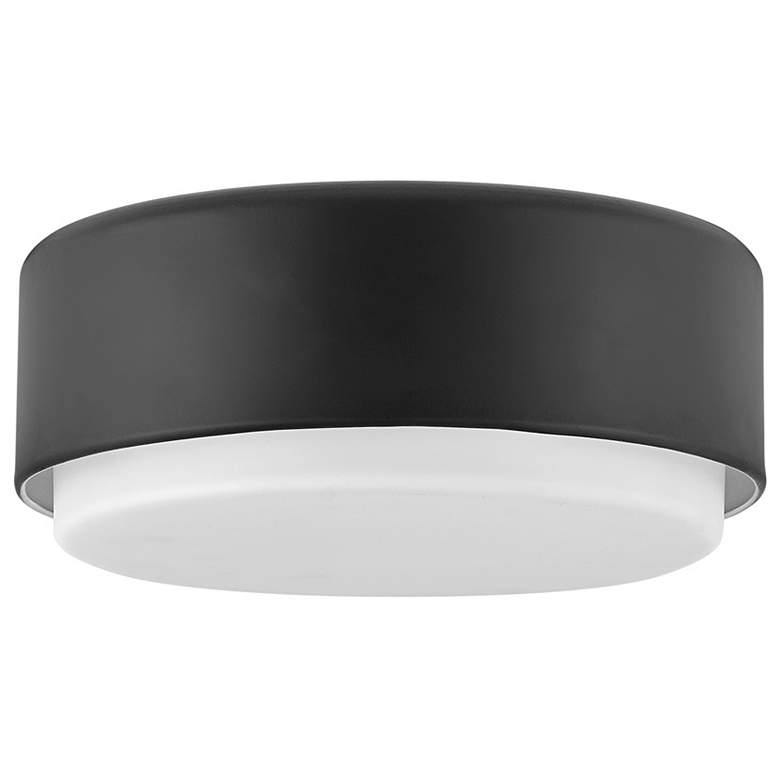 Image 1 Cedric 12" Wide Black Ceiling Light by Hinkley Lighting