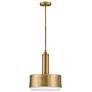 Cedric 13" Wide Brass Pendant Light by Hinkley Lighting