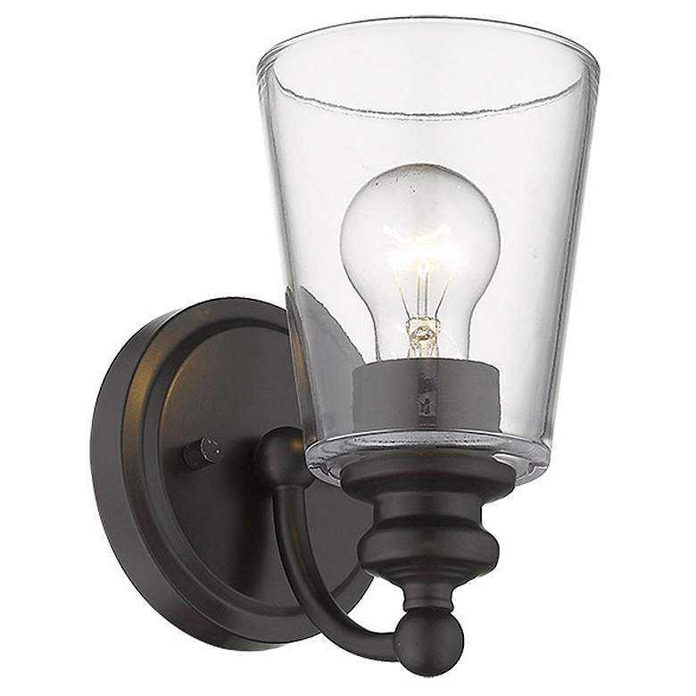 Image 1 Ceil 1-Light Oil-Rubbed Bronze Sconce