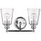 Ceil 2-Light Chrome Vanity
