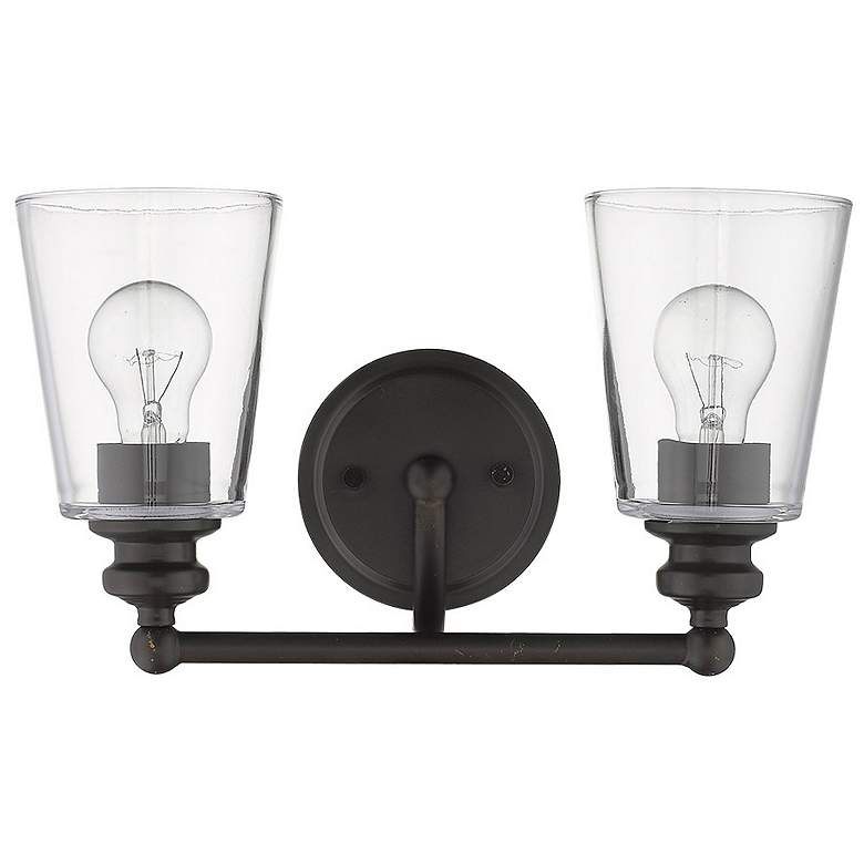 Image 1 Ceil 2-Light Oil-Rubbed Bronze Vanity