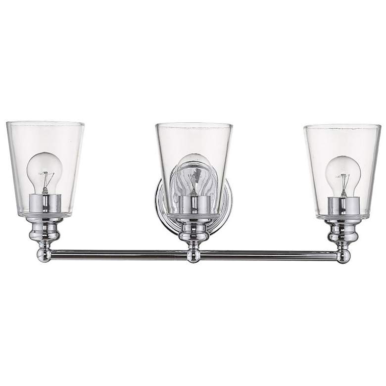 Image 1 Ceil 3-Light Chrome Vanity
