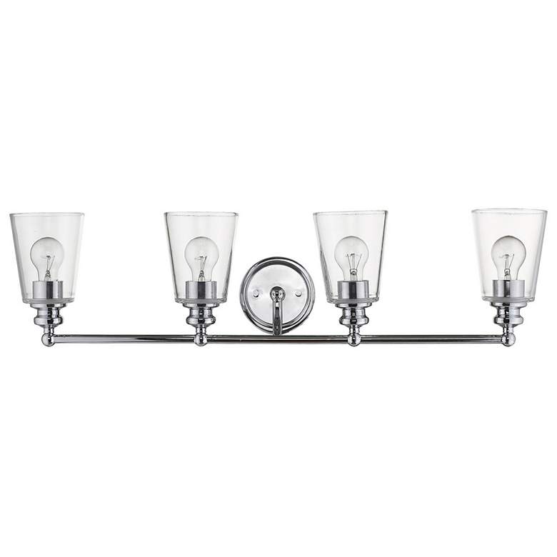 Image 1 Ceil 4-Light Chrome Vanity