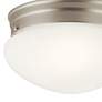 Thumbnail2 of Ceiling Space Brushed Nickel Flush 2Lt more views