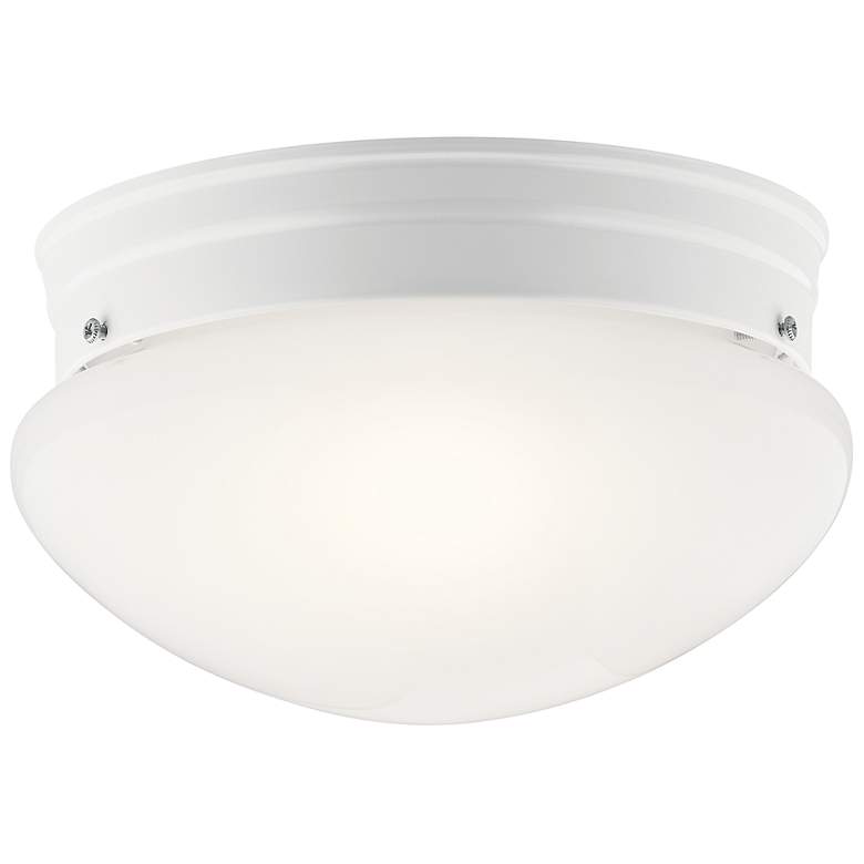 Image 1 Ceiling Space White Flush Mount 2Lt