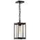 Cela 14.1" High Coastal Bronze Medium Outdoor Lantern w/ Clear Glass S