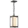 Cela 14.1" High Coastal Natural Iron Medium Outdoor Lantern w/ Opal Sh