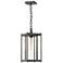 Cela 17.4" High Coastal Natural Iron Large Outdoor Lantern w/ Clear Sh