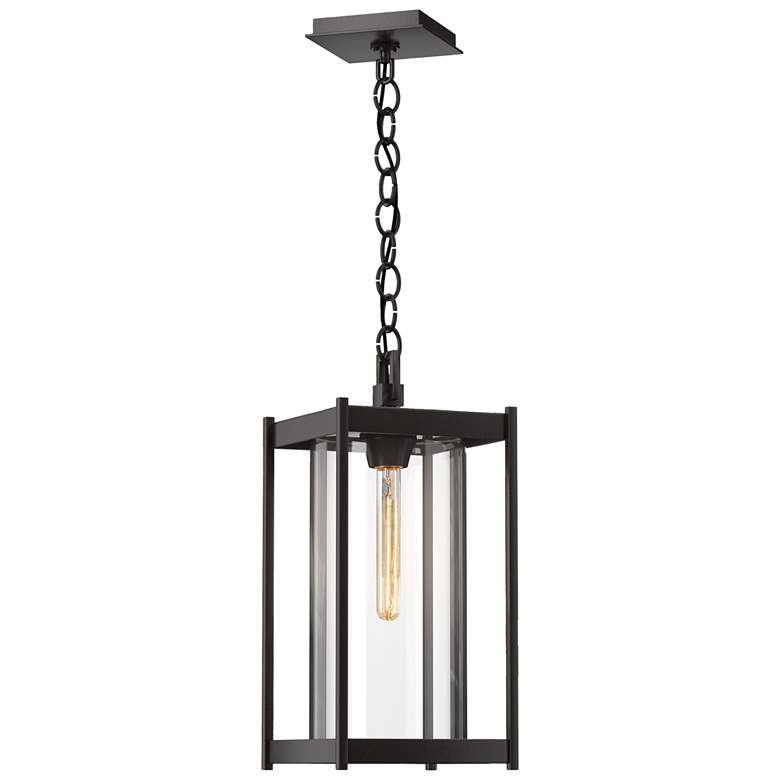 Image 1 Cela 17.4 inchH Coastal Oil Rubbed Bronze Large Outdoor Lantern w/ Clear S