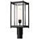 Cela 18.6" High Coastal Oil Rubbed Bronze Outdoor Post Light w/ Clear 