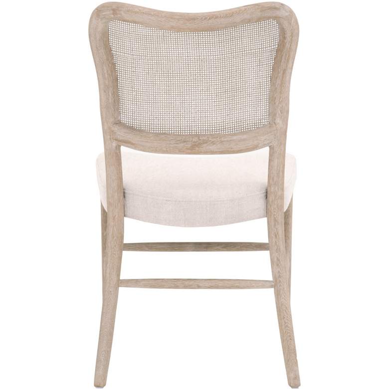 Image 5 Cela Bisque and Natural Gray Dining Chairs Set of 2 more views