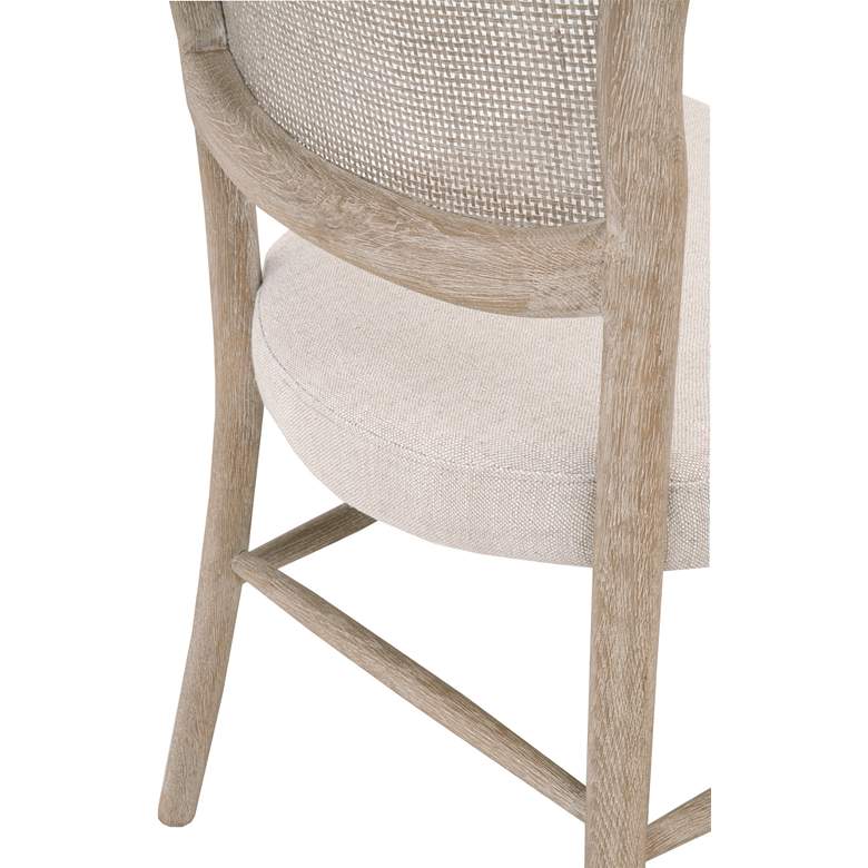 Image 6 Cela Bisque and Natural Gray Dining Chairs Set of 2 more views