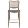1_Cela Counter Stool, Performance Dark Dove Velvet, Natural Gray Oak