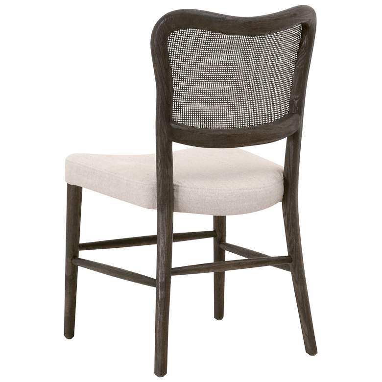 Image 4 Cela Dining Chair, Bisque, Matte Brown Oak, Set of 2 more views