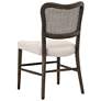 4_Cela Dining Chair, Bisque, Matte Brown Oak, Set of 2 more views