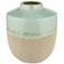 Celadon Green 10" High Decorative Modern Porcelain Vase