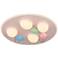 Celebration 19 3/4" Wide White and Pastels LED Ceiling Light