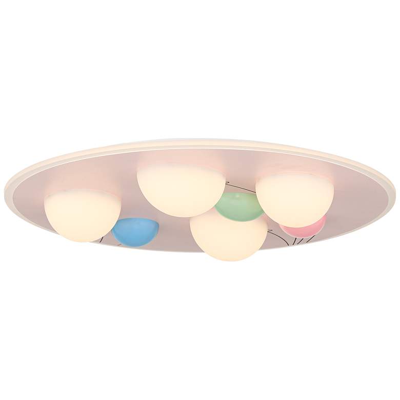 Image 5 Celebration 19 3/4" Wide White and Pastels LED Ceiling Light more views