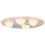 5_Celebration 19 3/4" Wide White and Pastels LED Ceiling Light more views